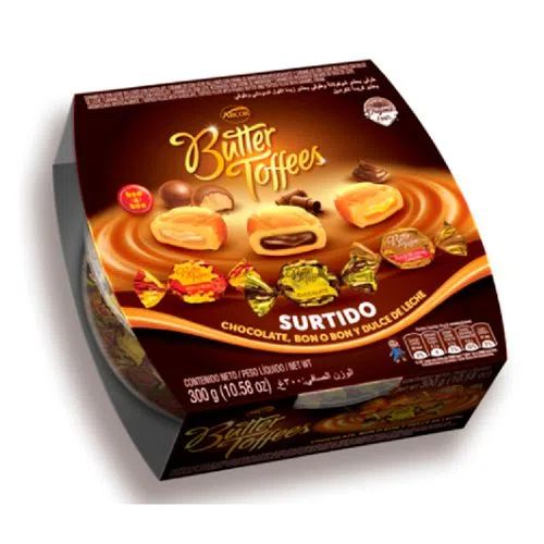ARCOR BUTTER TOFFEE SURTIDOS (POTERA) *300 GR.