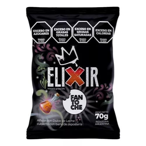 FANTOCHE ALFAJOR ELIXIR SUPER DULCE DE LECHE 12*70 GR.