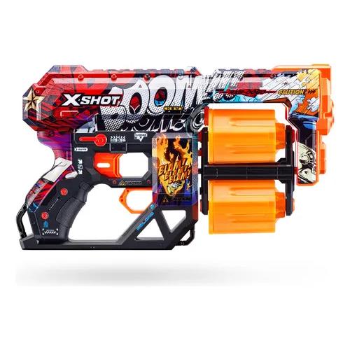ZURU PISTOLA XSHOT SKINS DREAD *1 UNID.