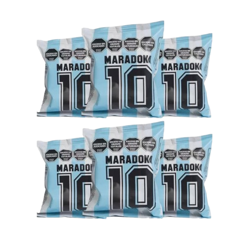 MARADONA ALFAJOR BLANCO 6*60 GR.