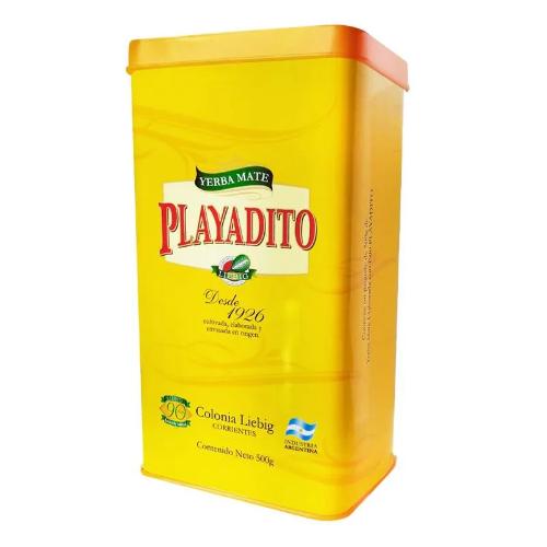 PLAYADITO YERBA MATE (LATA) *500 GR.