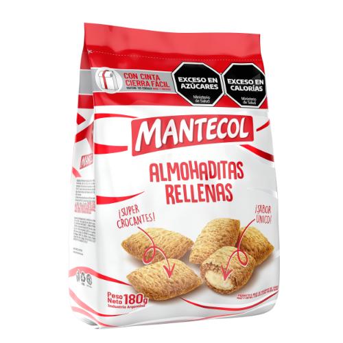 MANTECOL ALMOHADITAS RELLENAS *180 GR.