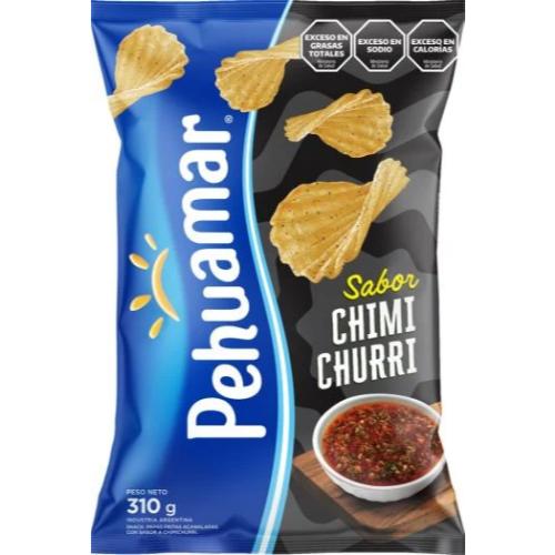 PEHUAMAR PAPAS ACANALADAS CHIMICHURRI  *310 GR.