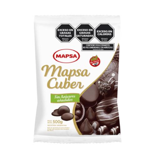 MAPSA COBERTURA MAPSA CUBER SIN AZUCARES *500 GR.
