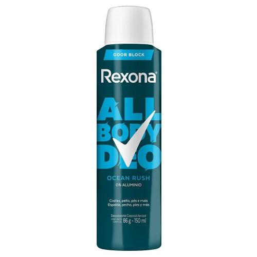 REXONA DESOD.MEN AER. ALL BODY OCEAN RUSH *86 GR.