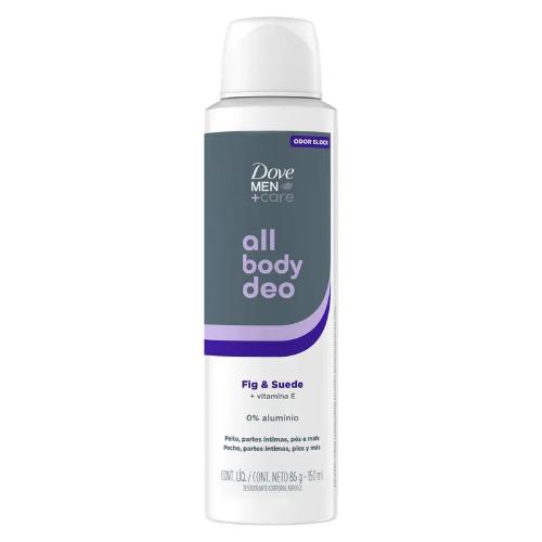 DOVE DESODORANTE MEN ALL BODY FIG & SUEDE *86 GR.