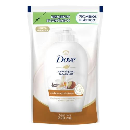 DOVE JABON LIQUIDO CUIDADO RECONF. (REPUESTO) *220 ML.