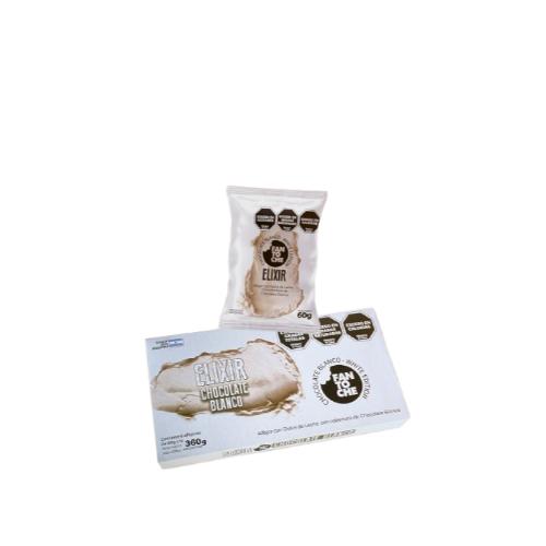 FANTOCHE ALFAJOR ELIXIR CHOCOLATE BLANCO 6*60 GR.