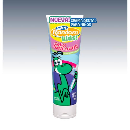 RANDOM CREMA DENTAL KIDS TUTTIFRUTTI *90 GR. UNI