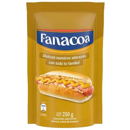 FANACOA MOSTAZA (DOYPACK) *250 GR. UNI
