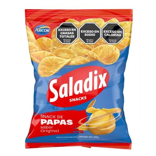 ARCOR SALADIX PAPAS ORIGINAL *50 GR. UNI