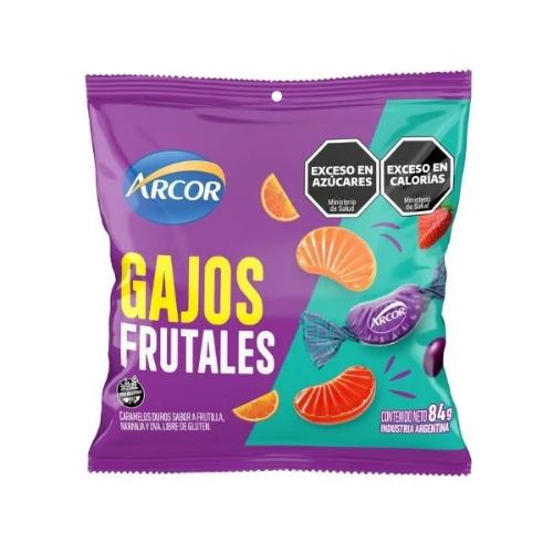 ARCOR GAJITOS *84 GR. UNI