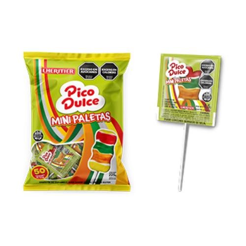 LHERITIER MINI PALETAS PICO DULCE *50 UN. UNI