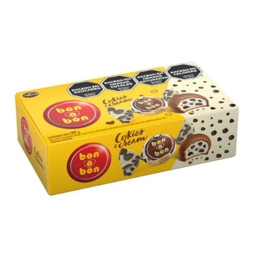 ARCOR BON O BON COOKIE & CREAM 18*16.5 GR. DIS