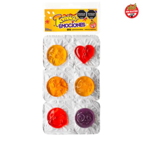 TEMBLEKE TREMBLY EMOCIONES (TIRA) *6 UNID. UNI