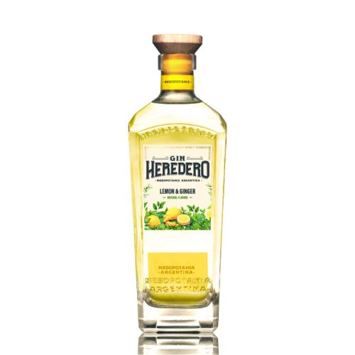 HEREDERO GIN LEMON Y GINGER *700 ML. UNI