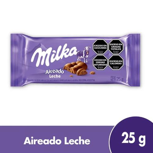 MILKA AIREADO LECHE *16*25 GR DIS