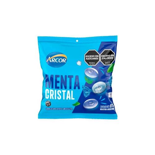 ARCOR MENTA CRISTAL *81 GR. UNI