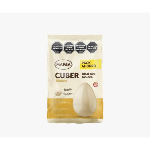 MAPSA COBERTURA CUBER BLANCO *2.5 KG. UNI