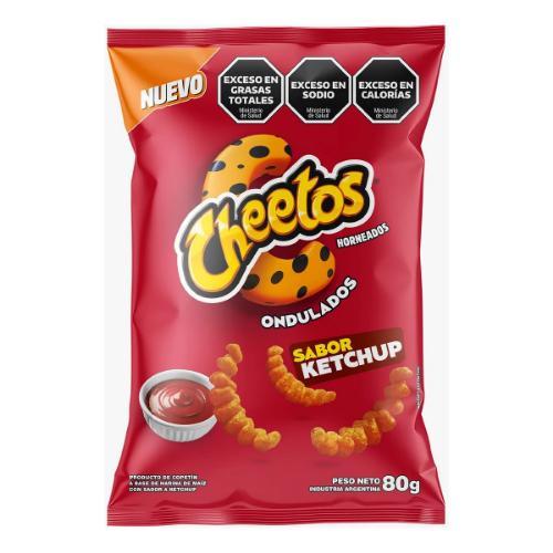 CHEETOS ONDULADOS KETCHUP *80 GR. UNI