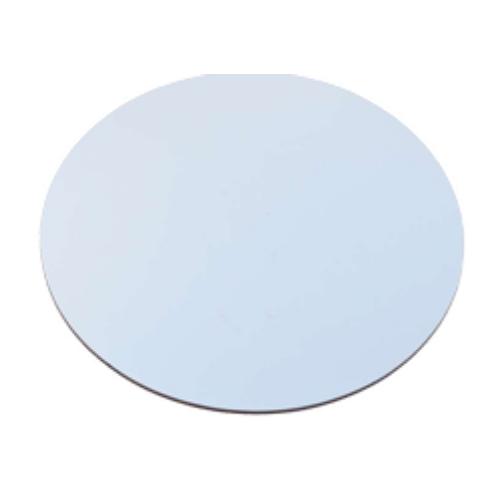 BANDEJA REDONDA DE MADERA BLANCA 20 CM UNI