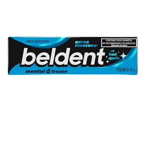 STANI BELDENT CHICLESS  MENTOL FROZEN S/AZUCAR *20 UN. DIS