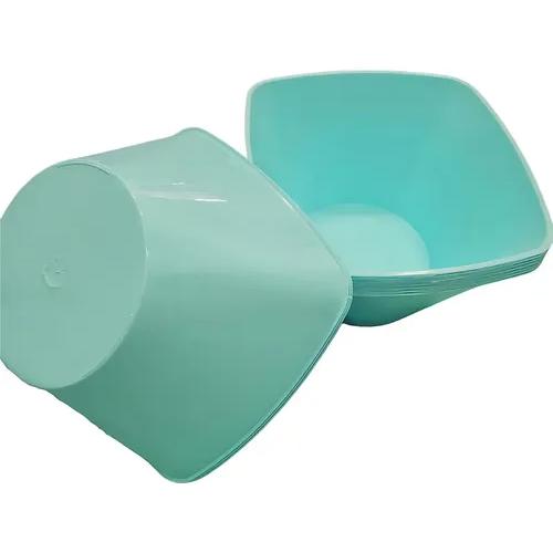 KOVALPLAST BOWL CUADRADO VERDE PASTEL *10 UNID UNI