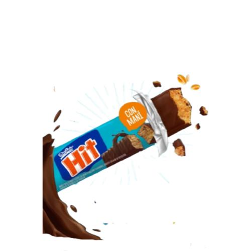 MARINELA HIT BARRA DE CEREAL Y MANI C/COBERTURA CHOC. *30 UN. DIS