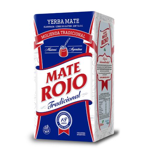 MATE ROJO YERBA TRADICIONAL *500 GR. UNI