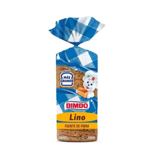 BIMBO PAN CON LINO (BOLSA) *420 GR. UNI