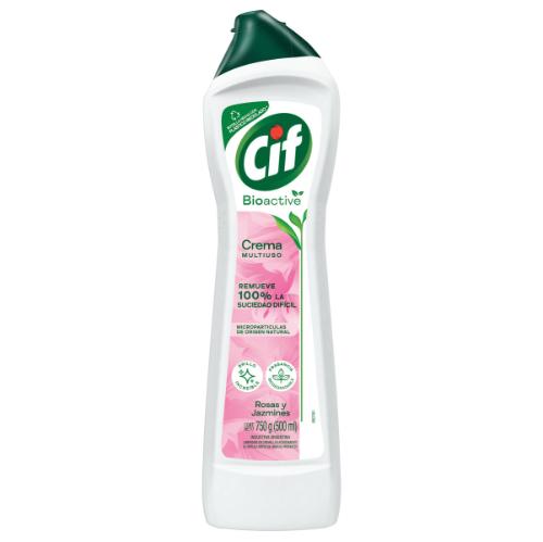 CIF CREMA BIO MULTIUSO ROSAS/JAZMIN (BOTELLA) *500 GR. UNI