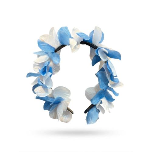 LOW COST VINCHA DE FLORES TELA MUNDIAL ARG.CELESTE/BLANCO UNI