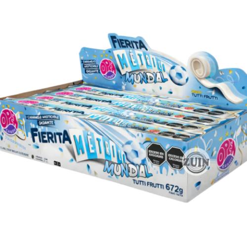 SWEET FIERITA MASTICABLE METRICO MUNDIAL TUTTI (24cm) *24 UNID. UNI