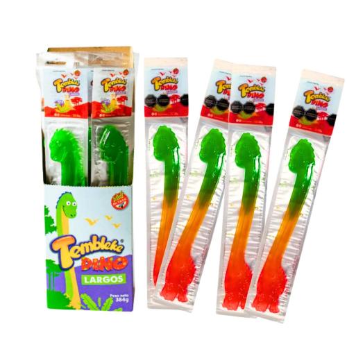 TEMBLEKE FIGURA LARGA DINO *12 UN. DIS