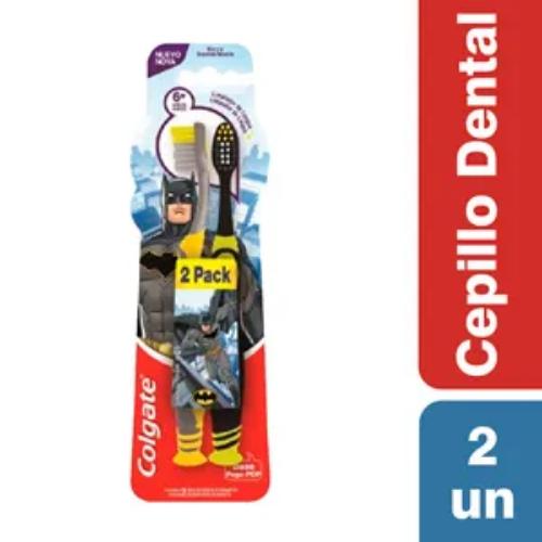 COLGATE CEPILLO DE DIENTES SMILES KIDS BATMAN *2 UN. UNI
