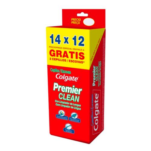 COLGATE CEPILLO DE DIENTES PREMIER CLEAN *14 UN DIS