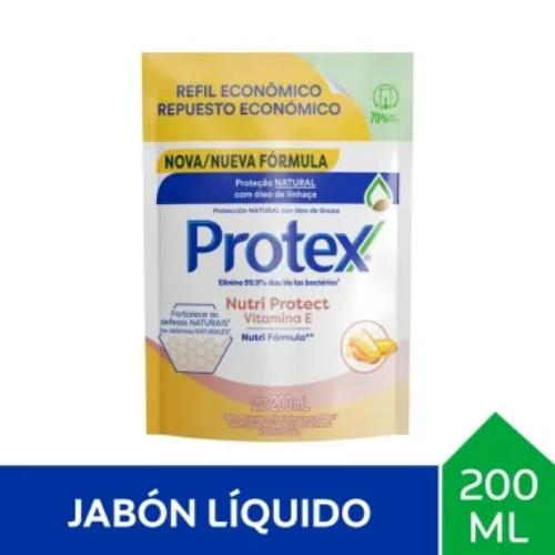 PROTEX JABON LIQ.REFIL VITAMINA E (DOYPACK) *200 ML. UNI
