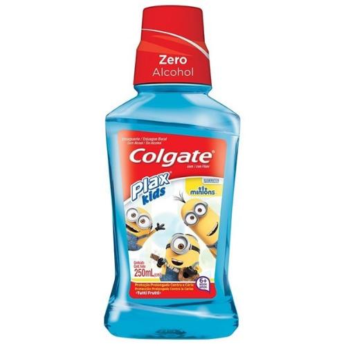COLGATE ENJUAGUE BUCAL PLAX KIDS MINIONS *250ML. UNI