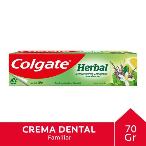 COLGATE CREMA DENTAL HERBAL NATURAL PROTECT *70 GR. UNI