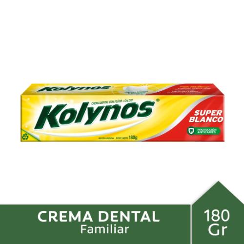 KOLYNOS CREMA DENTAL WHITE PROTECTION *180 GR. UNI
