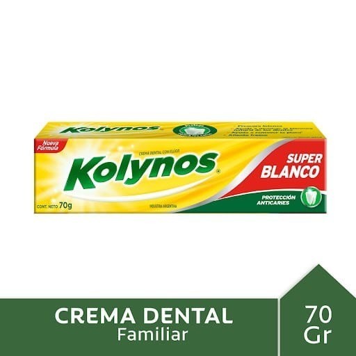 KOLYNOS CREMA DENTAL WHITE PROTECTION *70GR. UNI