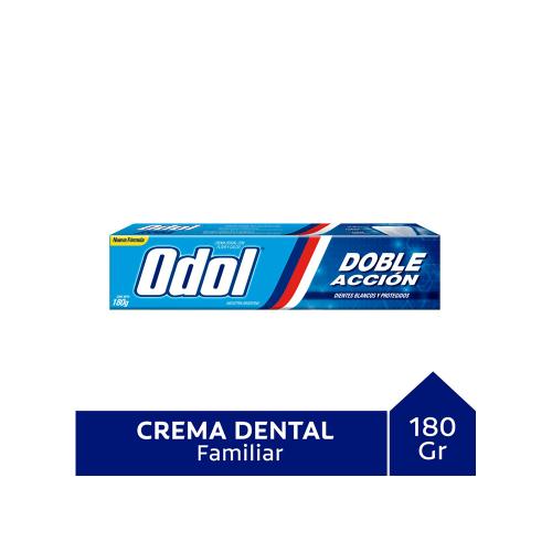 ODOL CREMA DENTAL DOBLE EFECTO *180 GR. UNI