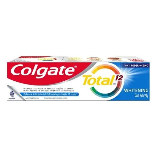 COLGATE CREMA DENTAL TOTAL WHITENING *90 GR. UNI