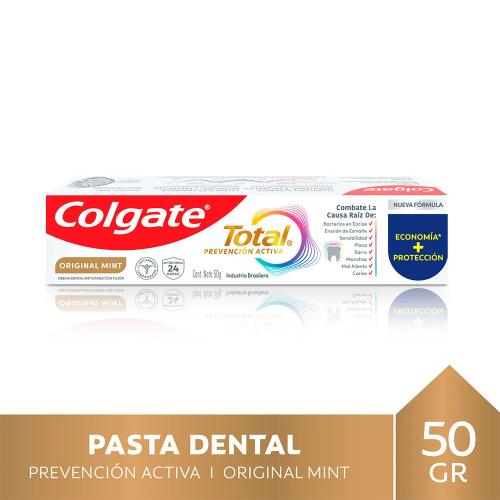 COLGATE CREMA DENTAL TOTAL ORIGINAL MINT *50 GR. UNI