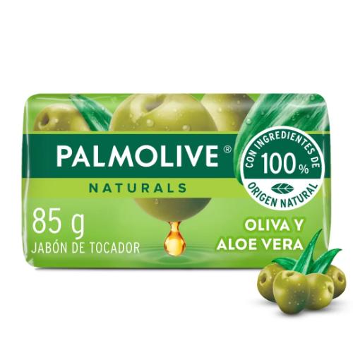 PALMOLIVE JABON ALOE VERA & OLIVA *85 GR. UNI