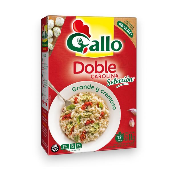 GALLO ARROZ DOBLE CAROLINA (ESTUCHE) *1 KG. UNI
