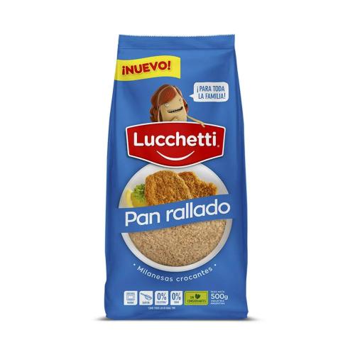 LUCCHETTI PAN RALLADO *500 GR. UNI