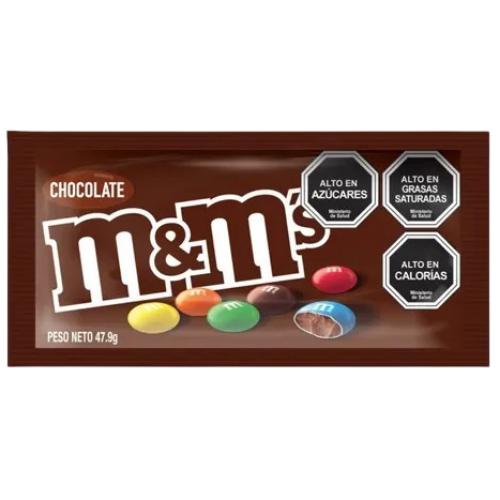 M&MS CHOCOLATE C/LECHE 6*48 GR. ZUN