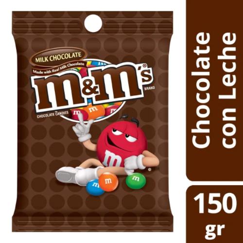 M&MS CHOCOLATE C/LECHE *150 GR. UNI
