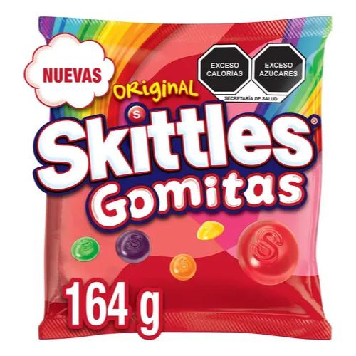 SKITTLES GUMMIES GOMITAS ORIGINAL *164 GR. UNI